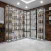 Tủ Rượu Inox Cánh Kính
